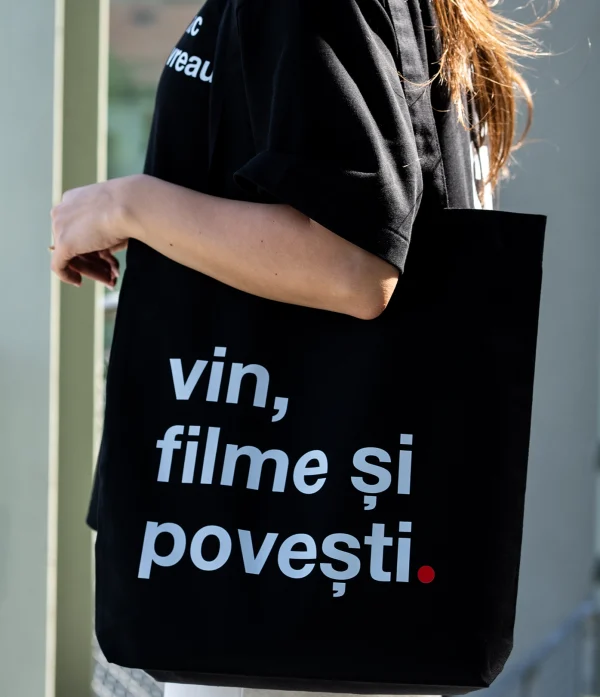 Vin filme șî povești vin, filme și povești. - ToteBag